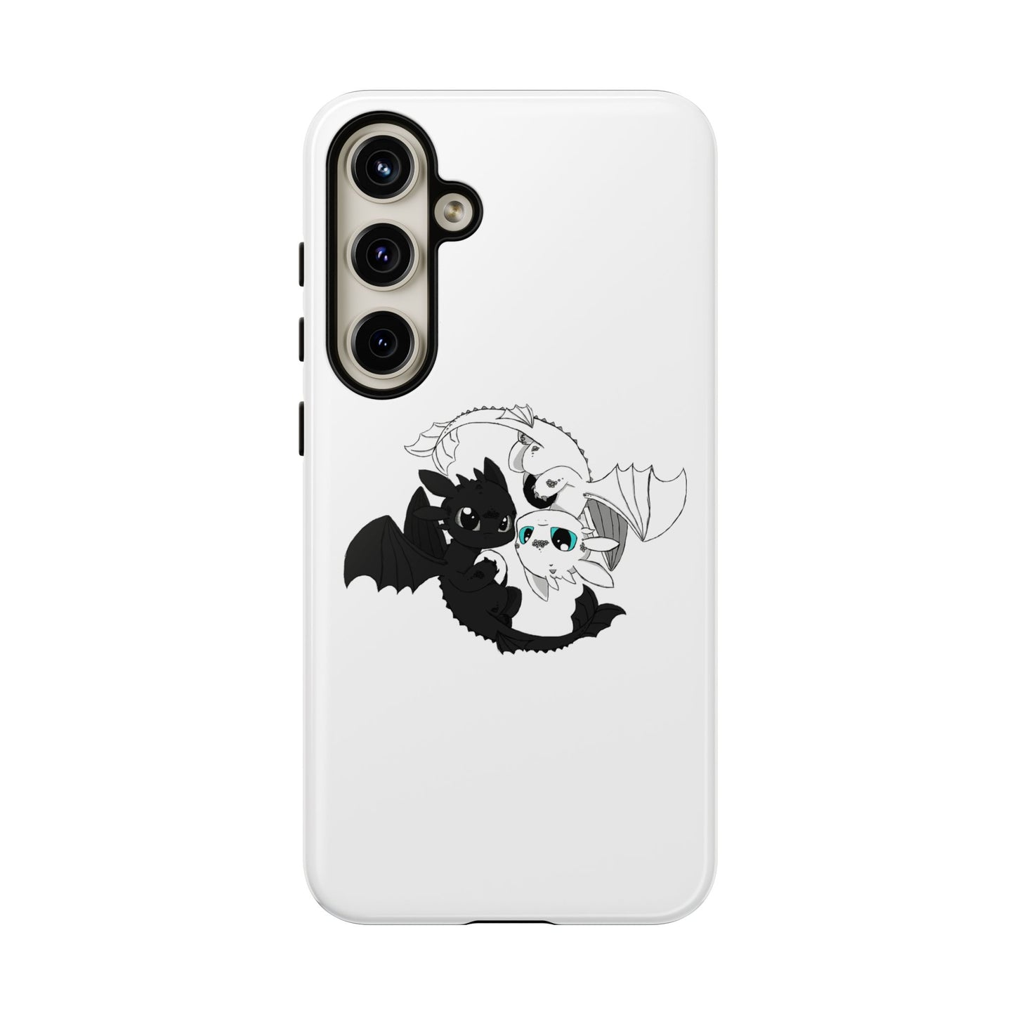 Cute Dragon Phone Case, Tough Phone Cover, How to train your dragon