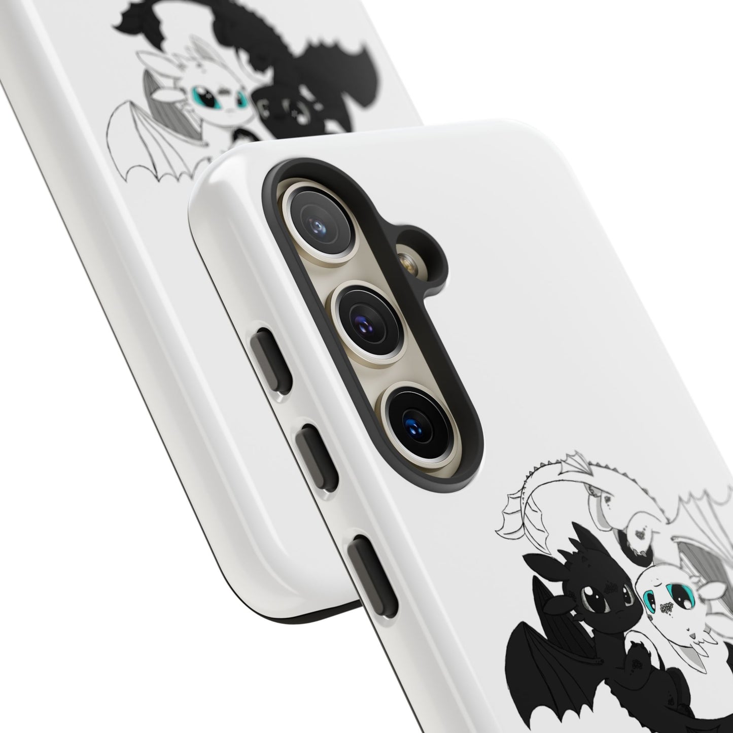 Cute Dragon Phone Case, Tough Phone Cover, How to train your dragon