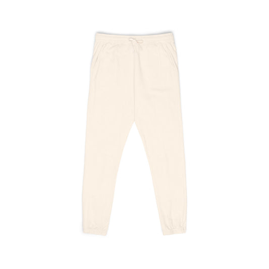 Cozy Unisex Garment-Dyed Fleece Sweatpants | Relaxation, Loungewear, Casual Outfits,