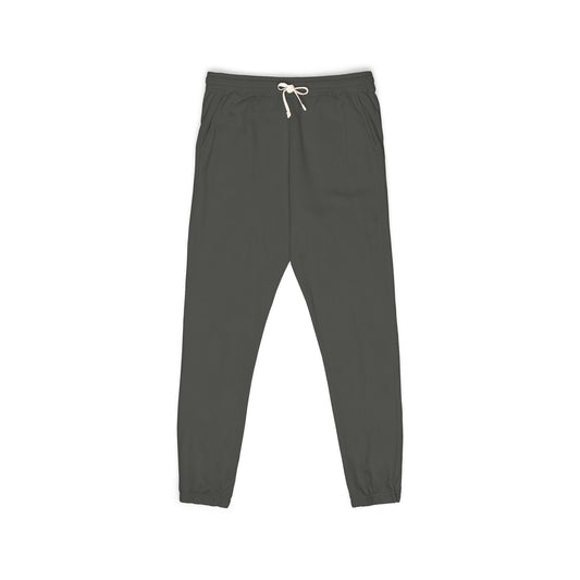 Cozy Unisex Garment-Dyed Fleece Sweatpants | Relaxation, Loungewear, Casual Outfits,
