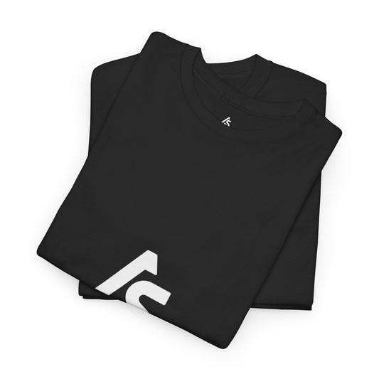 Unisex Heavy Cotton Tee with ASLAN Logo - Trendy Casual Wear