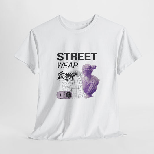 Streetwear Unisex Heavy Cotton T-Shirt, Casual Wear, Street Style Clothing